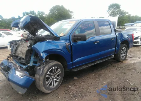 2022 Ford F-150 Xl from USA, damaged, VIN 1FTEW1EP3NKD77904